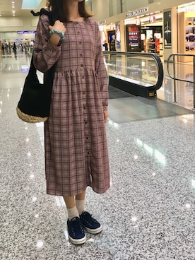 Shioriさん（レディース・167cm）の春コーディネート