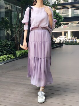 Shioriさん（レディース・167cm）の春コーディネート