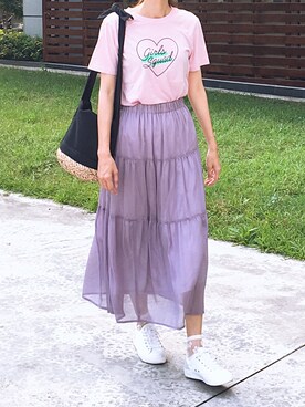 Shioriさん（レディース・167cm）の春コーディネート