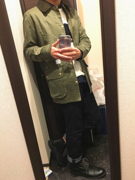 「TOMMY（トミー）のアイテム（ジャケット/アウター）」を使った、アルトさん（メンズ・165cm）の冬コーディネート