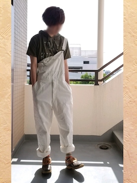 「L.L.Bean（エルエルビーン）のアイテム（スリッポン）」を使った、ayanoriさん（メンズ・183cm）の春コーディネート