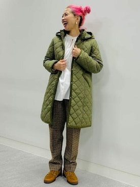 BEAMS HEART WOMENさん（レディース・156cm）の秋コーディネート