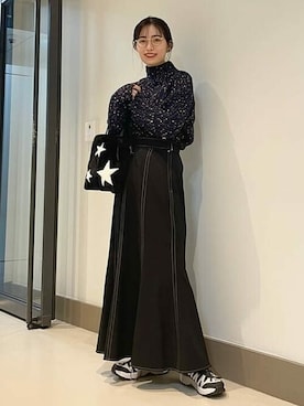 BEAMS HEART WOMENさん（レディース・162cm）の冬コーディネート