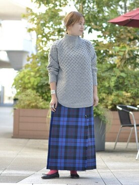 BEAMS HEART WOMENさん(レディース・162cm)の冬コーディネート