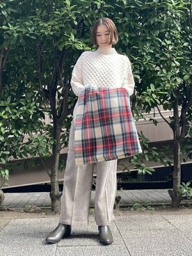 BEAMS HEART WOMENさん(レディース・162cm)の冬コーディネート