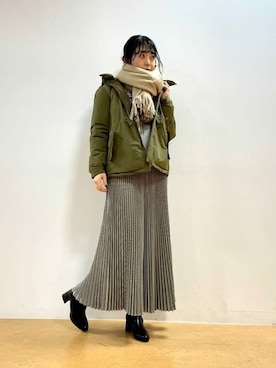 BEAMS HEART WOMENさん（レディース・163cm）の冬コーディネート