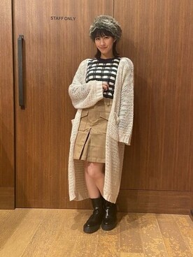 BEAMS HEART WOMENさん（レディース・153cm）の冬コーディネート