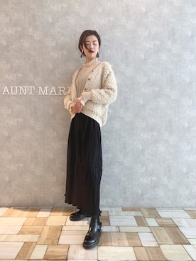 「flowriri（フロウリリ）のアイテム」を使った、カン JTさん（レディース・170cm）の冬コーディネート