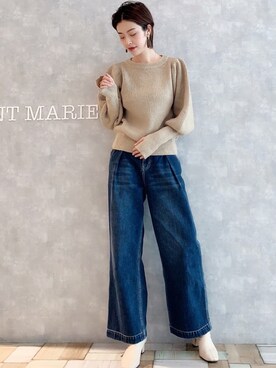 「Auntmaries」｜カン JTさん（レディース・170cm）の秋コーディネート
