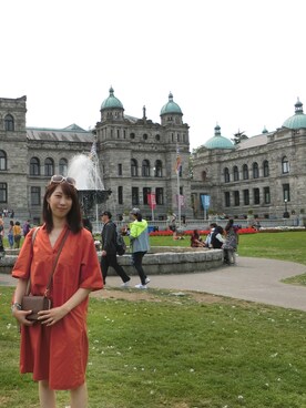 まみたすさん（レディース・168cm）の夏コーディネート