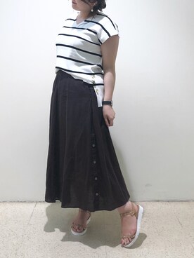 まつさん（レディース・162cm）の夏コーディネート