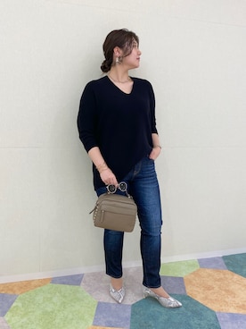 まつさん（レディース・162cm）の秋コーディネート