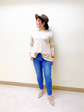 まつさん（レディース・162cm）の春コーディネート