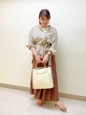 まつさん(レディース・162cm)の夏コーディネート