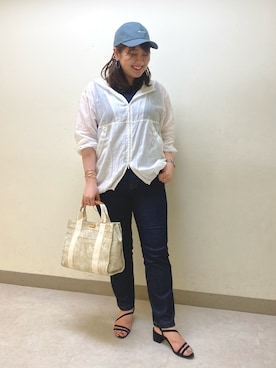 まつさん（レディース・162cm）の夏コーディネート