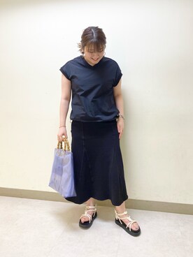 まつさん（レディース・162cm）の夏コーディネート