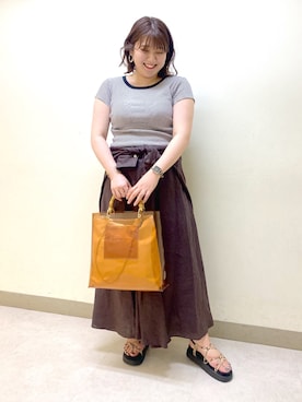 まつさん（レディース・162cm）の夏コーディネート