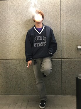 「GADA」｜jawaさん（メンズ・175cm）の秋コーディネート