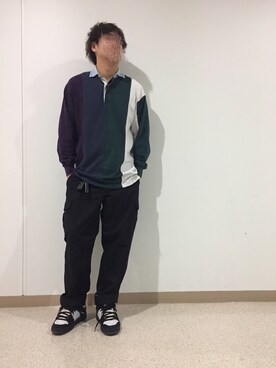 「GADA」｜jawaさん（メンズ・175cm）の冬コーディネート