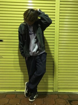 「GADA」｜jawaさん（メンズ・175cm）の冬コーディネート