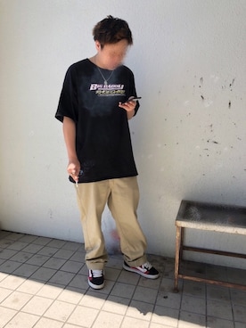 「GADA」｜jawaさん（メンズ・175cm）の夏コーディネート