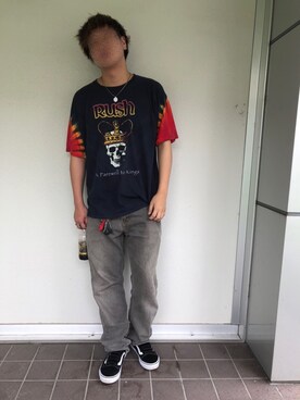 「GADA」｜jawaさん（メンズ・175cm）の夏コーディネート