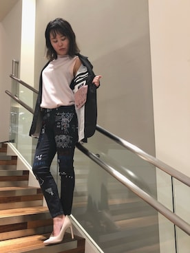 Ak◡̈⃝♩さん(レディース・163cm)の夏コーディネート