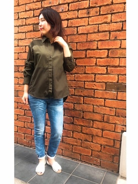 Ak◡̈⃝♩さん(レディース・163cm)の夏コーディネート