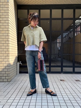 「diesel福岡」｜Ak◡̈⃝♩さん（レディース・163cm）の夏コーディネート
