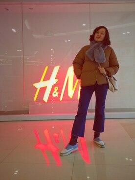 「Parfois（パルフォア）のアイテム」を使った、九降风 さん（レディース・167cm）の冬コーディネート