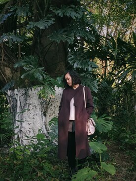 「Parfois（パルフォア）のアイテム」を使った、九降风 さん（レディース・167cm）の冬コーディネート