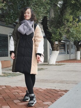 「Parfois（パルフォア）のアイテム」を使った、九降风 さん（レディース・167cm）の冬コーディネート