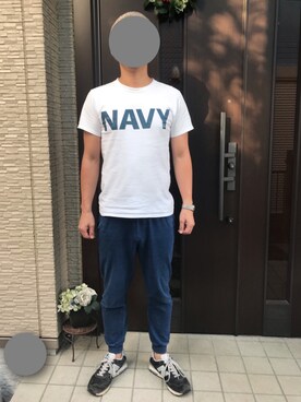 「Champion（チャンピオン）のアイテム（シャツ/ブラウス）」を使った、libertavillamark2さん（メンズ・180cm）の秋コーディネート