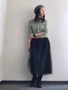 ワニコさん(レディース・163cm)の春コーディネート