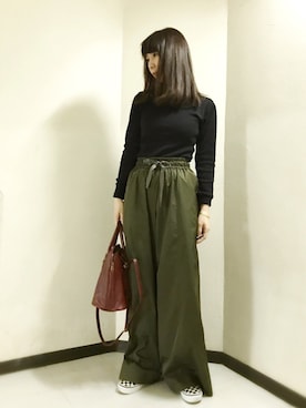ワニコさん（レディース・163cm）の春コーディネート