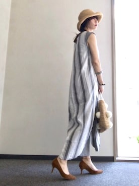ワニコさん（レディース・163cm）の夏コーディネート