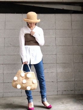 ワニコさん（レディース・163cm）の夏コーディネート