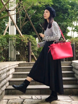 ワニコさん（レディース・163cm）の秋コーディネート