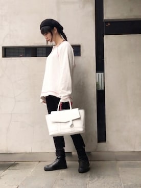 「Samantha Thavasa（サマンサタバサ）のアイテム（財布/小物）」を使った、ワニコさん（レディース・163cm）の秋コーディネート