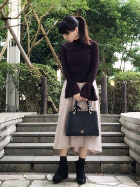 ワニコさん（レディース・163cm）の秋コーディネート