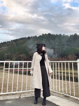 「autumn look」｜「アイテム（ジャケット/アウター）」を使った、ミクさん（レディース・162cm）の秋コーディネート