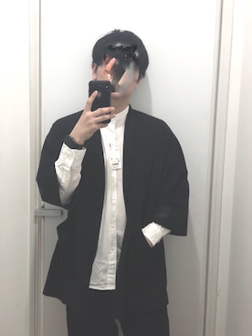 「アイテム（その他アウター）」を使った、孟さん（メンズ・172cm・20代）の春コーディネート