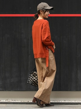 「MAYSON GREY（メイソングレイ）のアイテム」を使った、maysongrey_officialさん（レディース・165cm）の秋コーディネート