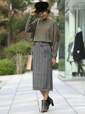 「ワッフル」｜maysongrey_officialさん（レディース・165cm）の秋コーディネート