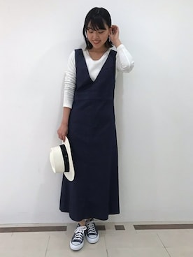 「MAYSON GREY（メイソングレイ）のアイテム」を使った、maysongrey_officialさん（レディース・160cm）の春コーディネート