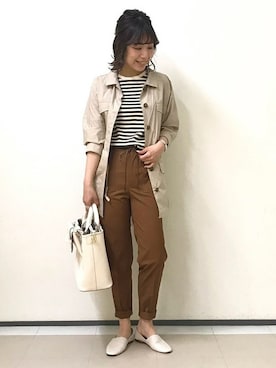 「アイテム（その他アウター）」を使った、maysongrey_officialさん（レディース・157cm）の春コーディネート