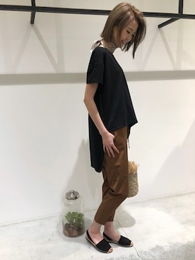 「MAYSON GREY（メイソングレイ）のアイテム」を使った、maysongrey_officialさん（レディース・169cm）の春コーディネート