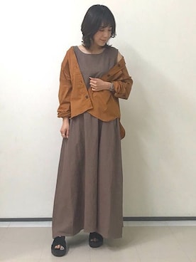 「MAYSON GREY（メイソングレイ）のアイテム」を使った、maysongrey_officialさん（レディース・157cm）の夏コーディネート