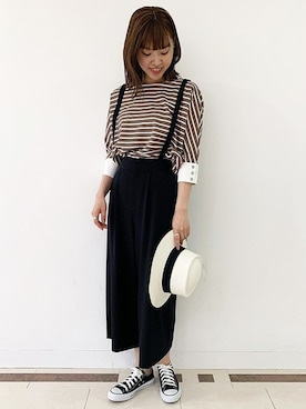 「MAYSON GREY（メイソングレイ）のアイテム」を使った、maysongrey_officialさん（レディース・160cm）の夏コーディネート