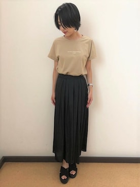 「MAYSON GREY（メイソングレイ）のアイテム」を使った、maysongrey_officialさん（レディース・158cm）の夏コーディネート